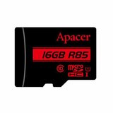 Card microSDHC UHS-I Apacer, 16GB, clasa10 cu adaptor SD